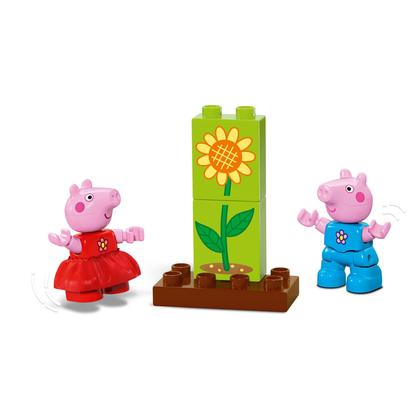 Imagem de LEGO DUPLO - Jardim e casa na árvore da Peppa Pig