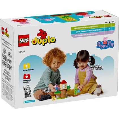 Imagem de Lego Duplo Jardim e Casa na Arvore Peppa Pig 10431 com 20pcs