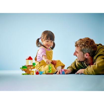 Imagem de Lego Duplo Jardim e Casa na Arvore Peppa Pig 10431 com 20pcs