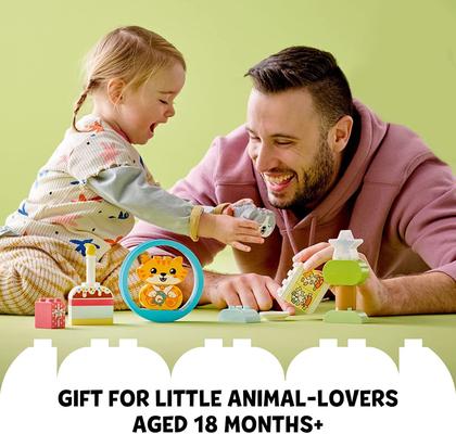 Imagem de LEGO Duplo - Meu Primeiro Cachorrinho e Gatinho Com Sons 10977