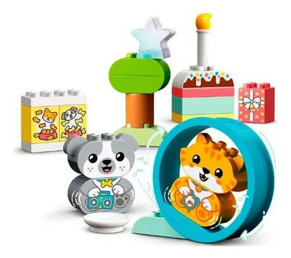 Imagem de Lego Duplo Meu Primeiro Cachorrinho e Gatinho com Sons - 10977