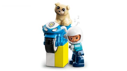 Imagem de Lego Duplo Motocicleta Da Polícia 5 Peças - 10967