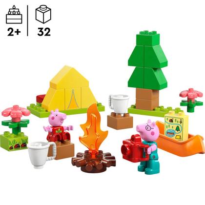 Imagem de Lego Duplo Peppa Pig Viagem De Acampamento - 10452