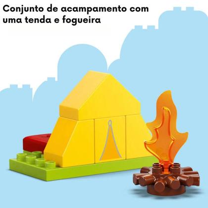 Imagem de Lego Duplo Peppa Pig Viagem De Acampamento - 10452