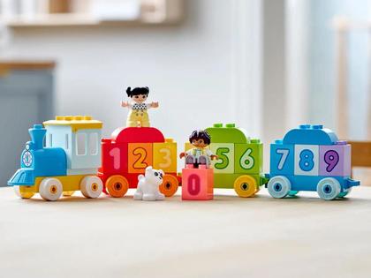 Imagem de Lego Duplo Trem Dos Números Aprender a Contar 23 Peças - 10954