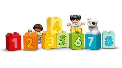 Imagem de Lego Duplo Trem Dos Números Aprender a Contar 23 Peças - 10954