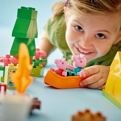 Imagem de Lego Duplo Viagem de Acampamento Peppa Pig 10452