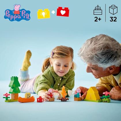 Imagem de Lego Duplo Viagem de Acampamento Peppa Pig 10452