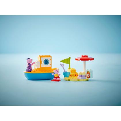 Imagem de Lego Duplo Viagem de Barco Peppa Pig 10432 com 23pcs