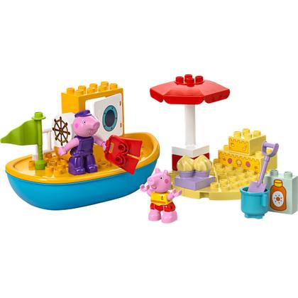 Imagem de Lego Duplo Viagem de Barco Peppa Pig 10432 com 23pcs