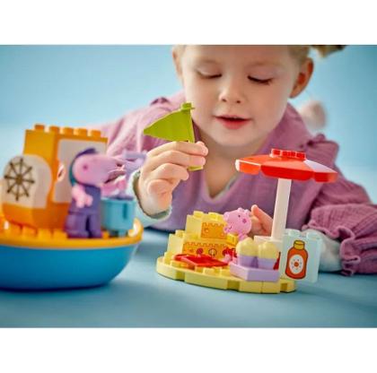 Imagem de Lego Duplo Viagem de Barco Peppa Pig 10432