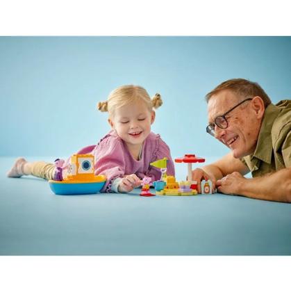 Imagem de Lego Duplo Viagem de Barco Peppa Pig 10432