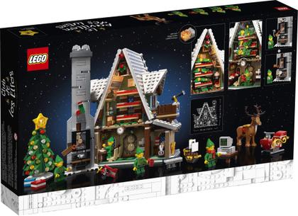 Imagem de LEGO Elf Club House (10275) Kit de Construção um projeto envolvente e uma ótima ideia de presente de férias para adultos, novo 2021 (1.197 peças)