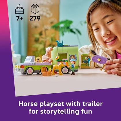 Imagem de LEGO Friends - Reboque para Cavalo e Potro 42695