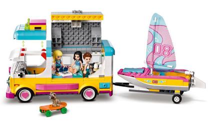 Imagem de Lego Friends - Trailer e Barco à Vela na Floresta 41681