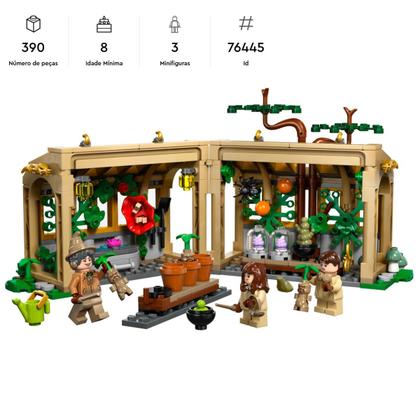 Imagem de Lego Harry Potter Castelo de Hogwarts Aula de Herbologia - 76445