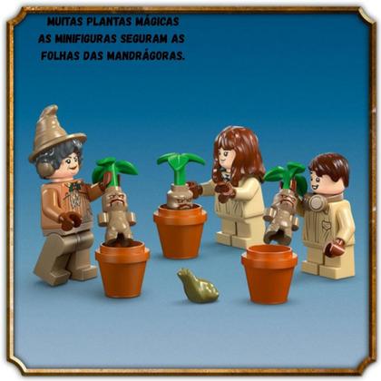 Imagem de Lego Harry Potter Castelo de Hogwarts Aula de Herbologia - 76445