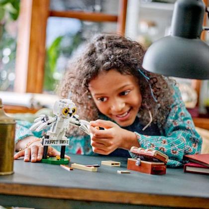 Imagem de Lego Harry Potter Hedwig Coruja 76425 Brinquedo Original 337 Peças