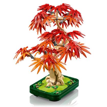 Imagem de LEGO Icons - Árvore de Bonsai de Bordo Vermelho Japonês - Botanical Collection - 474 Peças - 10348