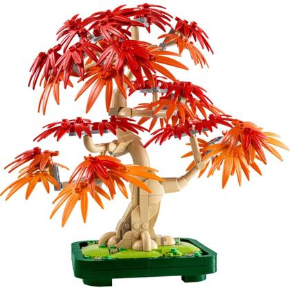 Imagem de LEGO Icons - Árvore de Bonsai de Bordo Vermelho Japonês - Botanical Collection - 474 Peças - 10348