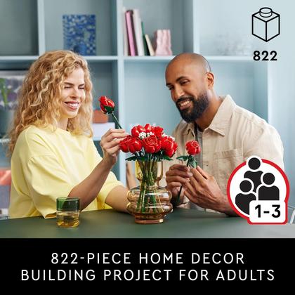 Imagem de LEGO Icons - Buquê de Rosas 10328