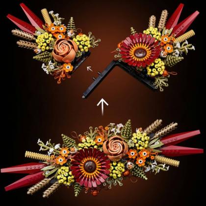 Imagem de LEGO Icons - Centro de Mesa de Flores Secas 812 peças - 4111110314