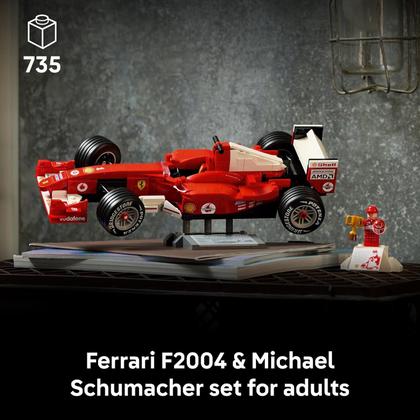 Imagem de Lego icons - ferrari f2004 e michael schumacher 11375