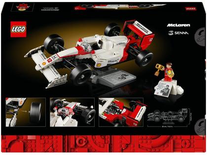 Imagem de LEGO Icons McLaren MP4/4 e Ayrton Senna