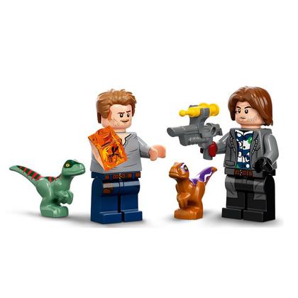 Lego Jurassic World Dinossauro Atrociraptor Perseguição de