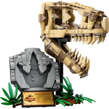 Imagem de Lego Jurassic World Fóssil do T Rex Caveira 76964 577pcs