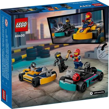 Imagem de Lego karts e pilotos de corrida 60400
