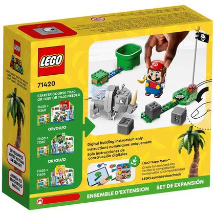 Imagem de Lego Mario 71420 - Pacote De Expansão Rambi O Rinoceronte