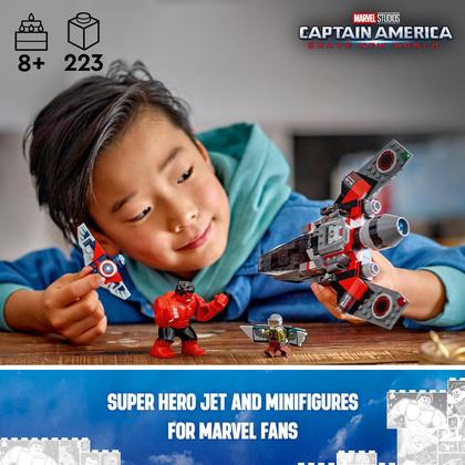 Imagem de LEGO Marvel - Captain America vs. Red Hulk (76292)