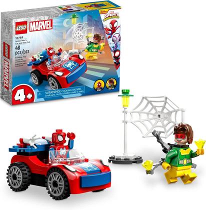 Imagem de LEGO Marvel O Carro do Homem-Aranha e Doc Ock 10789 Conjunto de Construção (48 Peças)