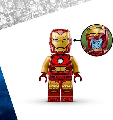 Imagem de LEGO Marvel Robô do Homem de Ferro vs Ultron 101 peças