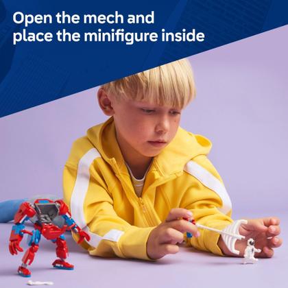 Imagem de LEGO Marvel Spider-Man Mech vs. Anti-Venom (76308) - Brinquedo de Construção para Crianças (6+)