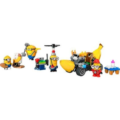 Imagem de Lego Meu Malvado Favorito 4 Minions E Carro Banana 75580