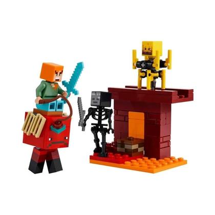 Imagem de Lego Minecraft A Batalha de Lava no Nether Original