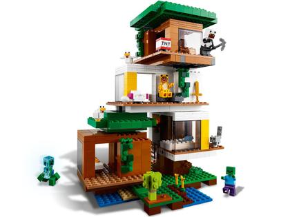 Imagem de Lego Minecraft - A Casa Da Árvore Moderna 909 Peças - 21174