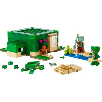 Imagem de Lego Minecraft A Casa Tartaruga de Praia 21254 234pcs