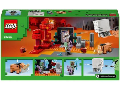 Imagem de LEGO Minecraft A Emboscada no Portal do Nether - 21255 352 Peças