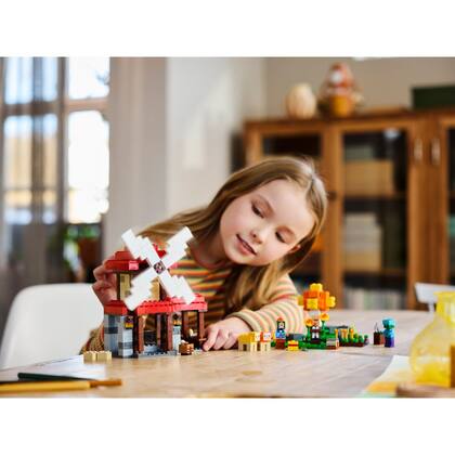 Imagem de Lego Minecraft A Fazenda do Moinho de Vento 21262 com 462pcs