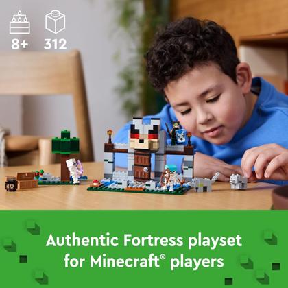 Imagem de Lego minecraft - a fortaleza dos lobos 21261