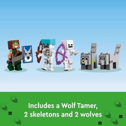 Imagem de Lego minecraft - a fortaleza dos lobos 21261