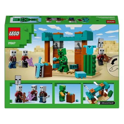 Imagem de Lego Minecraft A Patrulha De Illagers No Deserto  Lego