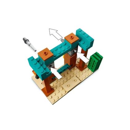 Imagem de Lego Minecraft A Patrulha De Illagers No Deserto  Lego