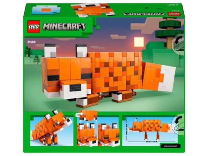 Imagem de LEGO Minecraft A Raposa 21588 497 Peças