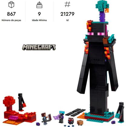 Imagem de Lego Minecraft A Torre Enderman 867 pcs - 21279