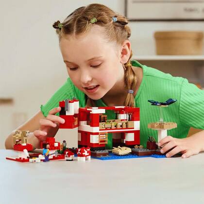 Imagem de LEGO Minecraft Casa Coguvaca 500 Peças 8+ 21270