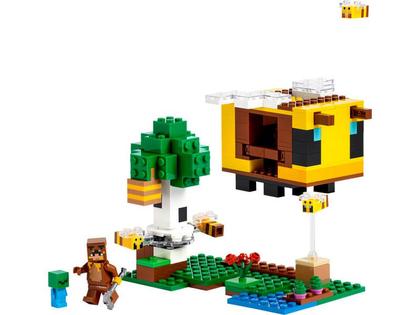 Imagem de LEGO Minecraft - Casa de Campo Abelha - 254 Peças - 21241 - Conjunto blocos de montar